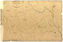 Corancy, cadastre ancien : plan parcellaire de la section A dite de Neuvelle, feuille 2