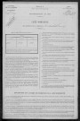 Montambert : recensement de 1896