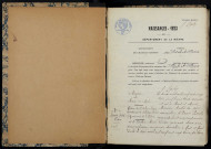 Mont-et-Marré : actes d'état civil.