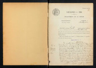 Montsauche-les-Settons : actes d'état civil.