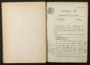 Tannay : actes d'état civil.