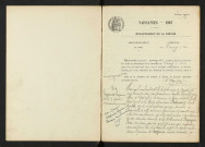 Tracy-sur-Loire : actes d'état civil.