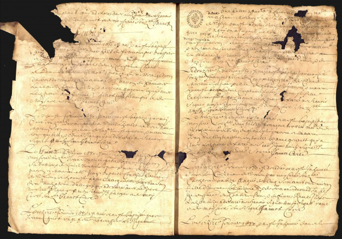 Saint-Vérain : registres paroissiaux.