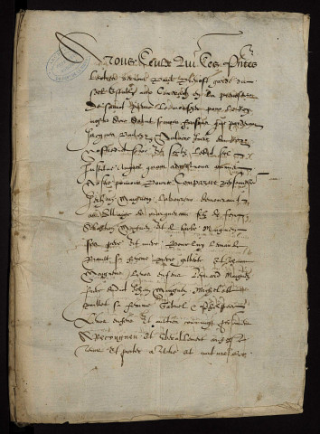 Fief de Mont-Marquereau à Limanton : terrier.