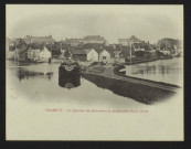 CLAMECY – Le Quartier des Jeux avant la canalisation de la rivière