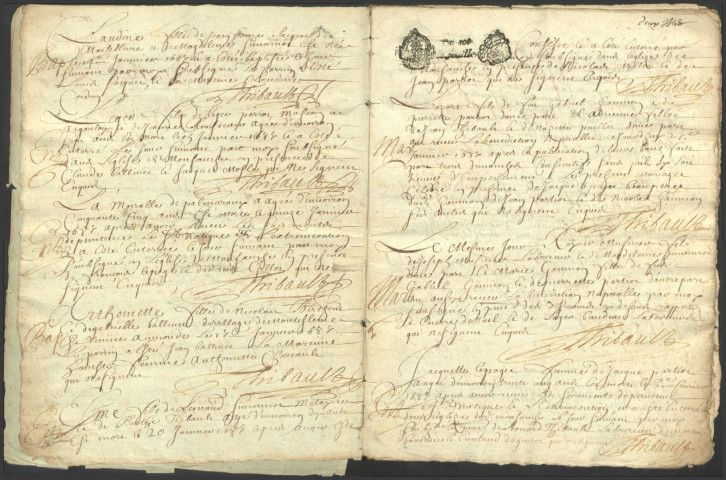 Montsauche-les-Settons : registres paroissiaux.