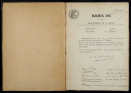 Béard : actes d'état civil.