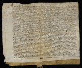 Biens et droits. - Fief et baronnie d'Huriel (département de l'Allier), entérinement de la vente à réméré par de Jean Brosse à son gendre le comte de Nevers : contrat.