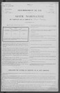 Saint-Franchy : recensement de 1911