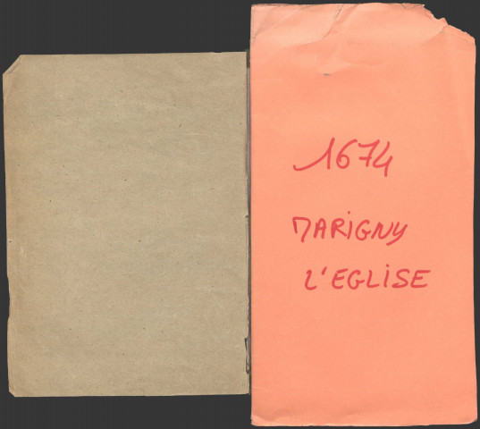 Marigny-l'Eglise : registres paroissiaux.