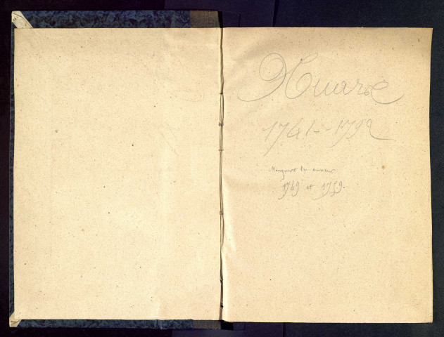 Nuars : registres paroissiaux.