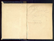 Nuars : registres paroissiaux.