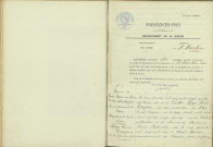 Saint-Martin-sur-Nohain : actes d'état civil.