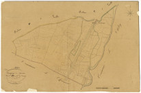 Marigny-sur-Yonne, cadastre ancien : plan parcellaire de la section D dite du Moulin de Marigny, feuille 2