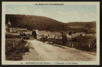 MONTREUILLON - (Nièvre). - L’Aqueduc vu du village – LE MORVAN PITTORESQUE