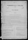 Dornes : recensement de 1876