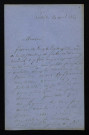 DESCHAMPS (Émile), écrivain (1791-1871) : 20 lettres.