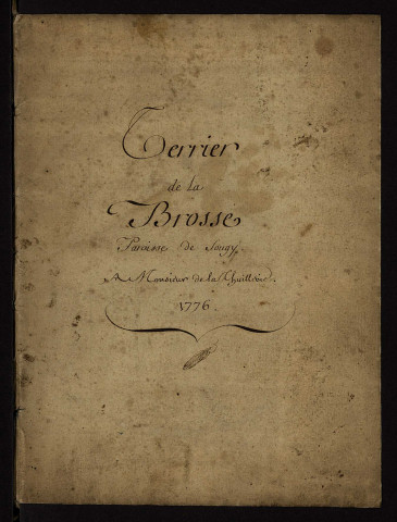 Fief de La Brosse à Sougy-sur-Loire : terrier.