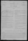 Vielmanay : recensement de 1891
