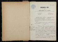 Arthel : actes d'état civil.