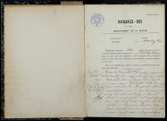 Neuvy-sur-Loire : actes d'état civil.