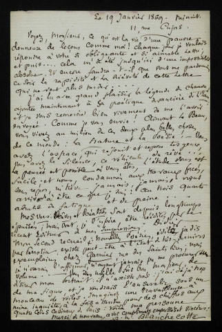 BLANCHECOTTE (Augustine-Malvina Souville), poétesse (1830-1897) : 4 lettres.