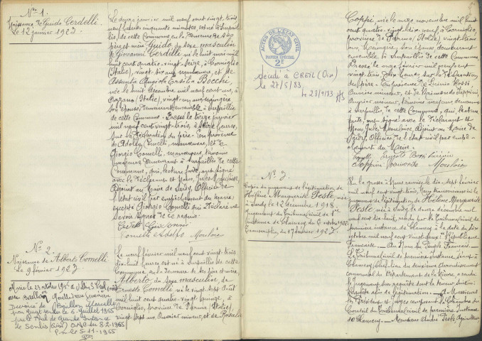 Sardy-lès-Épiry : actes d'état civil.