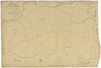 Lurcy-le-Bourg, cadastre ancien : plan parcellaire de la section C dite du Marais, feuille 3