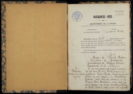 Saint-Brisson : actes d'état civil.