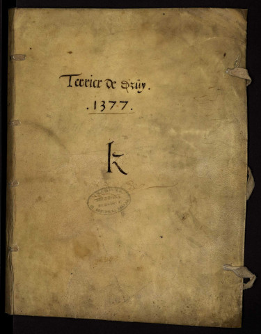 Fief de Druy : terrier.