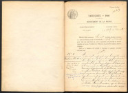 Metz-le-Comte : actes d'état civil.