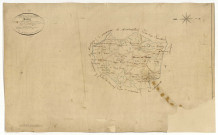 Mhère, cadastre ancien : tableau d'assemblage