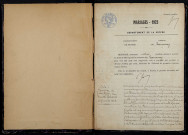 Lamenay-sur-Loire : actes d'état civil.