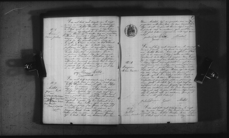 Oisy : actes d'état civil.