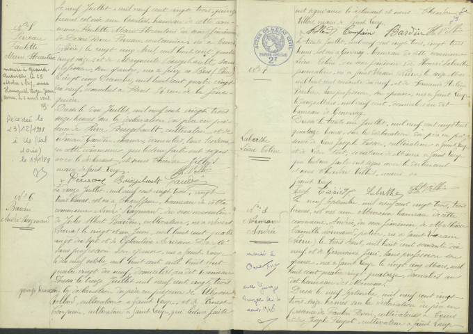 Saint-Loup : actes d'état civil.