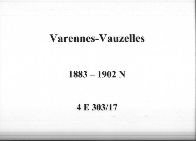 Varennes-lès-Nevers : actes d'état civil (naissances).