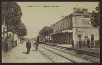 DONZY (Nièvre) – Intérieur de la Gare