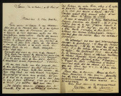 SOURCE (Gaston de la), poète à Samer (Pas-de-Calais) : 32 lettres, 2 cartes postales illustrées, manuscrits.