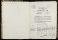 Maux : actes d'état civil.