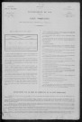 Myennes : recensement de 1891