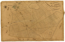 Entrains-sur-Nohain, cadastre ancien : plan parcellaire de la section A dite du Château du Bois, feuille 4