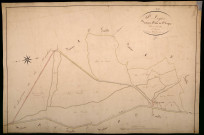 Saint-Léger-des-Vignes, cadastre ancien : plan parcellaire de la section A dite de Saint-Léger, feuille 1