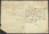 Vandenesse : registres paroissiaux.