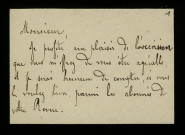 BOUZIAT, à Cosne : 1 lettre.