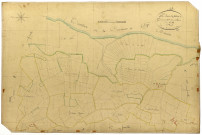 Dun-les-Places, cadastre ancien : plan parcellaire de la section E dite du Parc, feuille 5