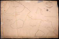 Tracy-sur-Loire, cadastre ancien : plan parcellaire de la section A dite de Bois Fleury et Fontenille, feuille 7