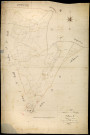 Montigny-aux-Amognes, cadastre ancien : plan parcellaire de la section A dite de Baugy et Meulot, feuille 1