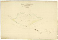 Luthenay-Uxeloup, cadastre ancien : plan parcellaire de la section C dite d'Uxeloup, feuille 2, annexe