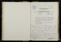 Moussy : actes d'état civil.