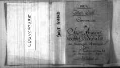 Saint-Amand-en-Puisaye : tables décennales.